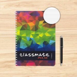 Classmate Single Line Notebook - (A4, 300 Pages, Design may Vary)